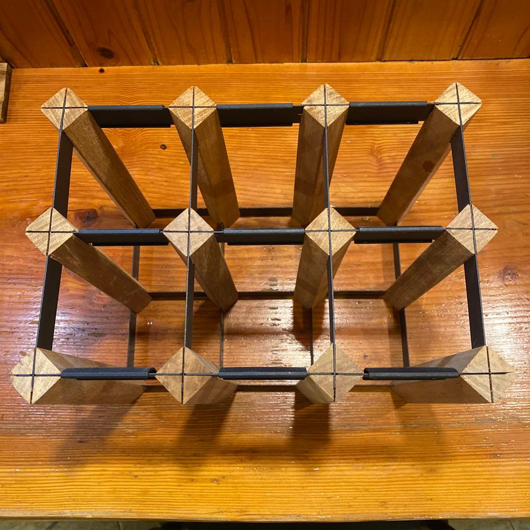 ワインラック　9本用