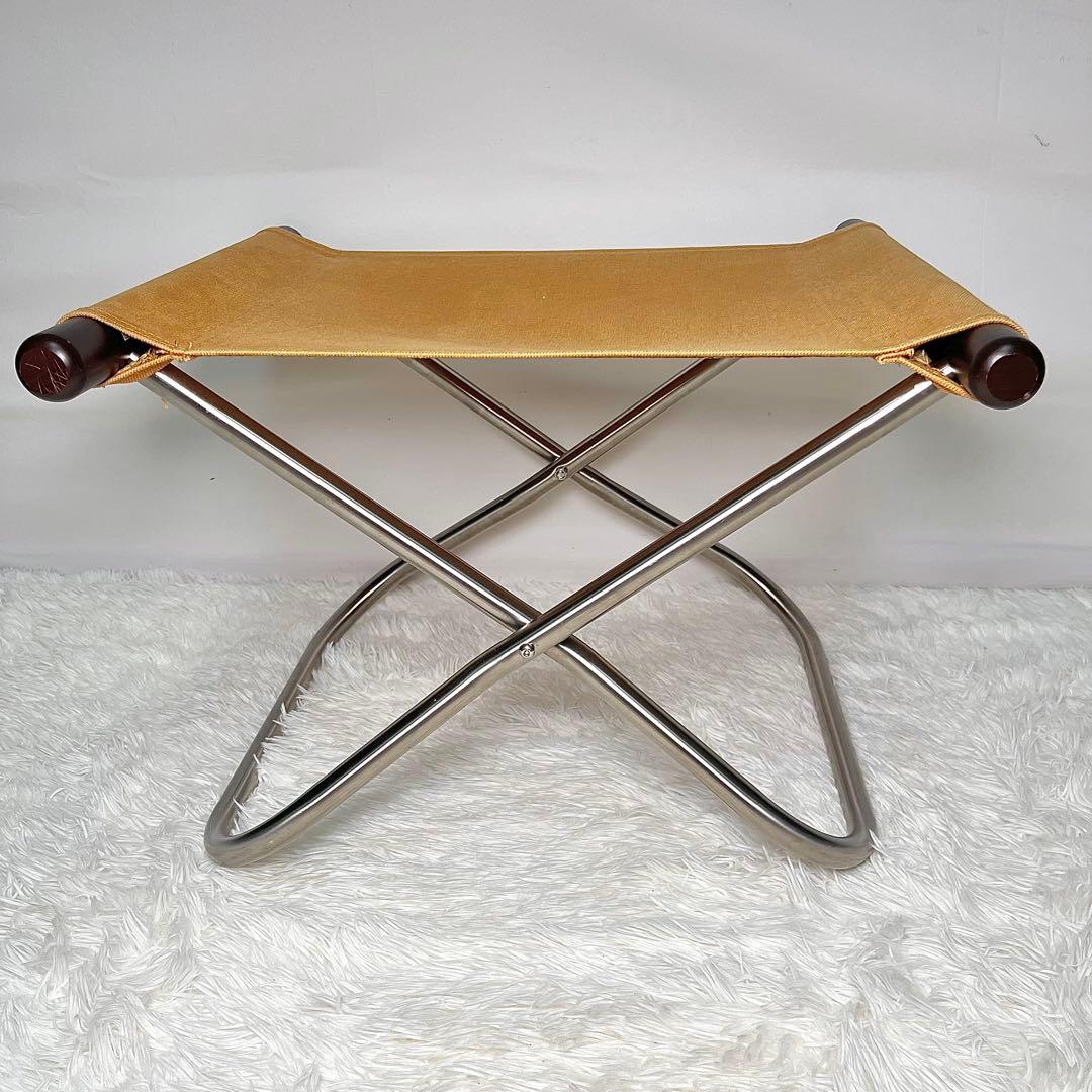 NychairX ニーチェアエックスオットマン付き オレンジ×ダークブラウン