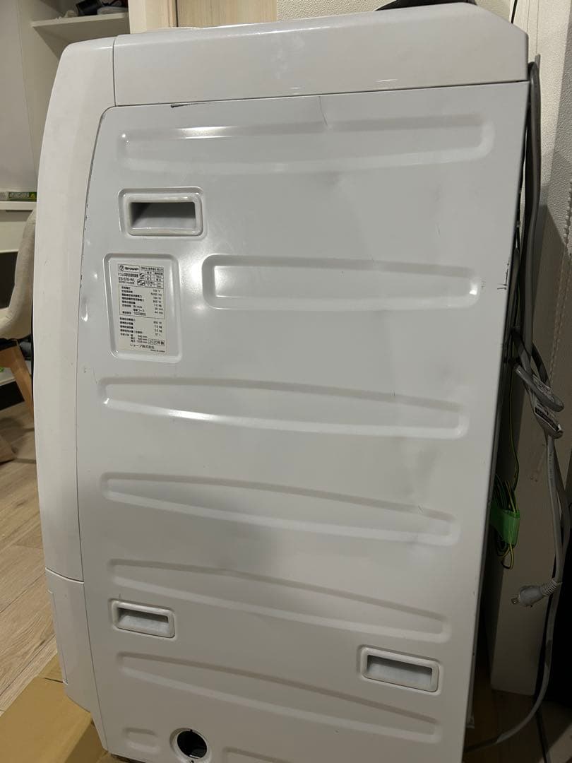 SHARP 7㎏ ドラム式洗濯機 ES-S7E-WR 20年製