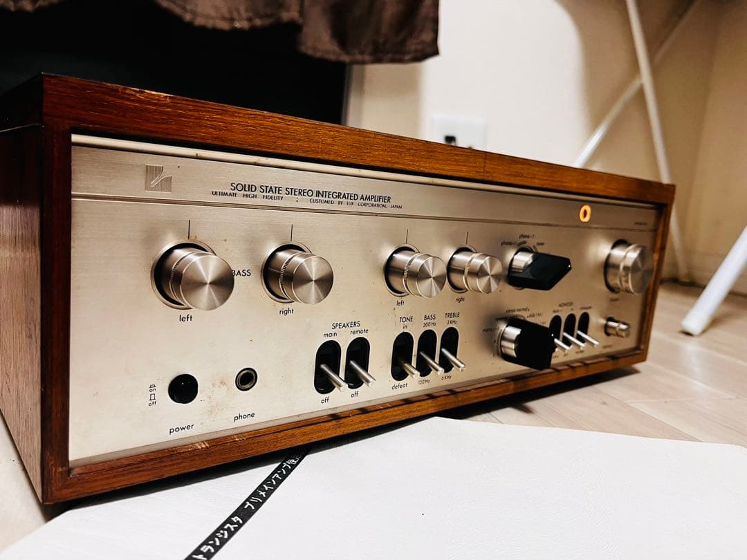 LUXMAN L-504 プリメインアンプ