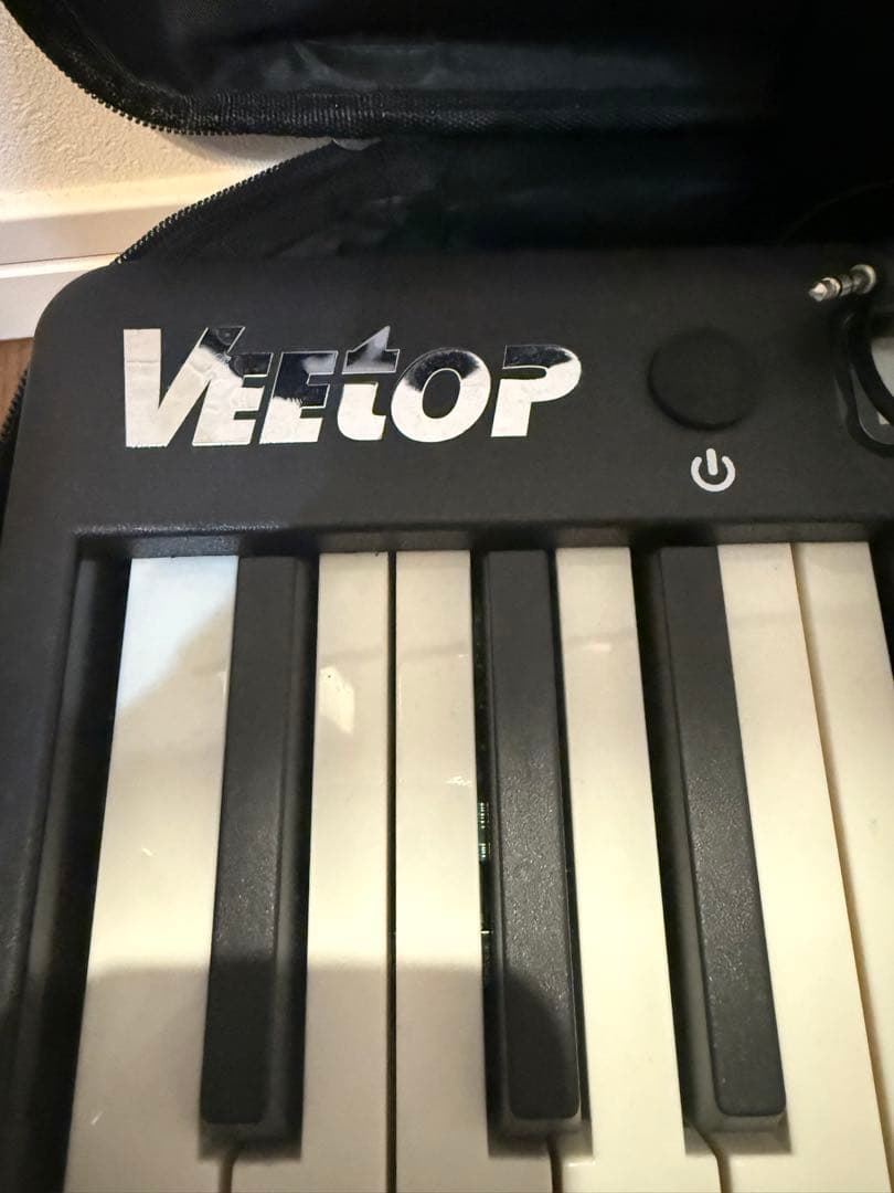 【イルカはいるか】Veetop V-40 折りたたみ式電子ピアノ 88鍵