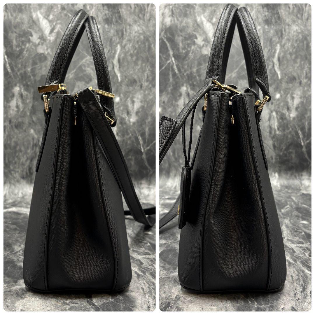 ✨極美品✨TORY BURCH トリーバーチ 2WAYショルダーバッグ ブラック