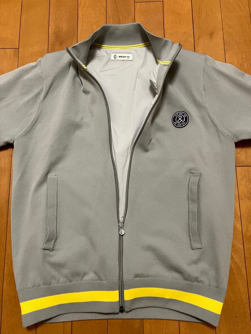 and per se グレー ジャケット M