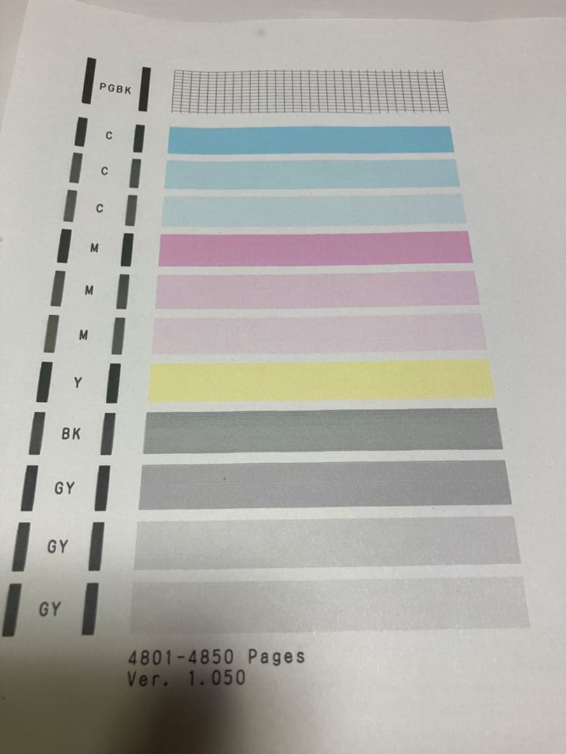 印刷枚数極少 Canonインクジェットプリンター複合機 PIXUS MG7730