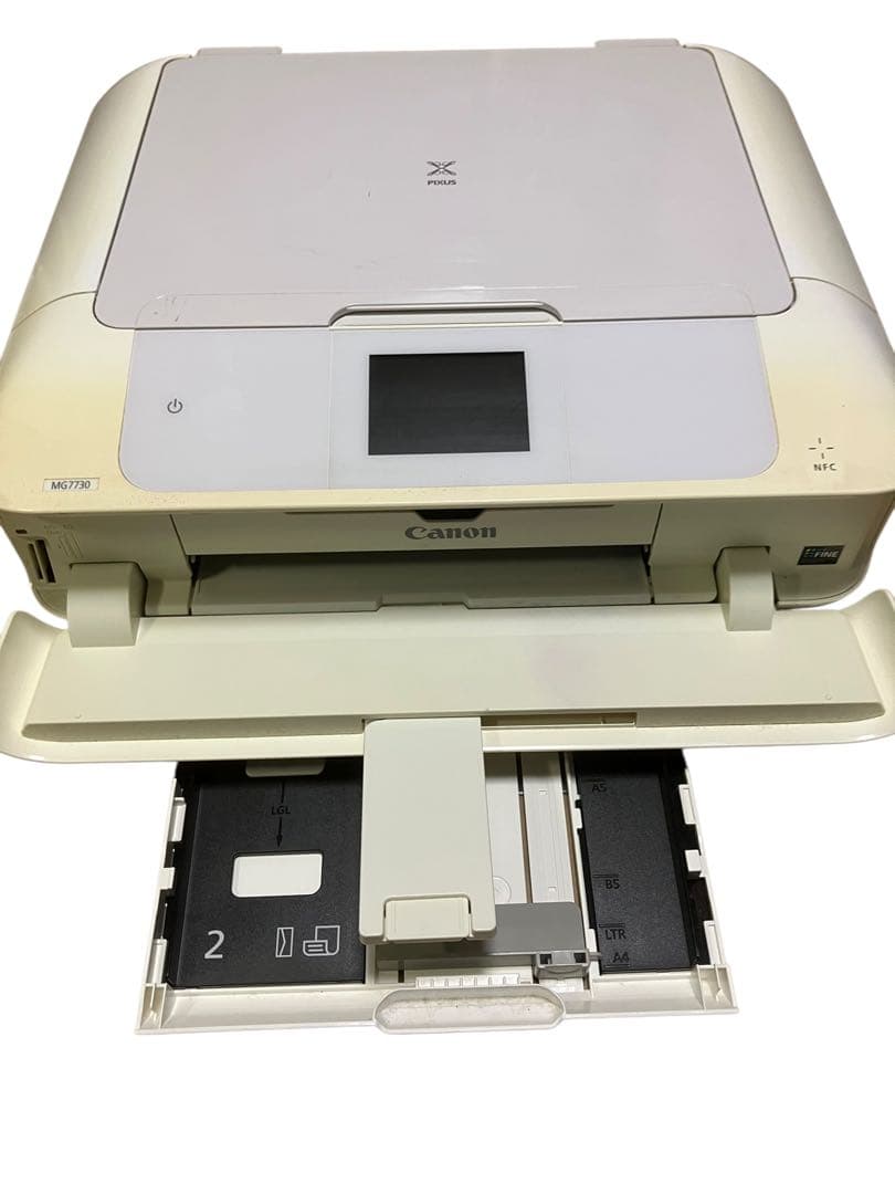 印刷枚数極少 Canonインクジェットプリンター複合機 PIXUS MG7730