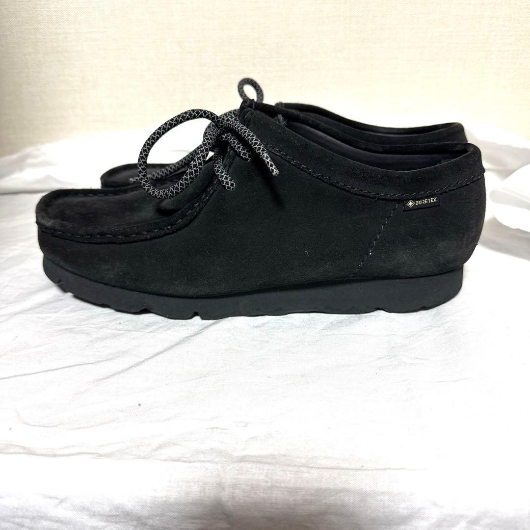 koko12 Clarks Wallabee GTX UK8 ブラック