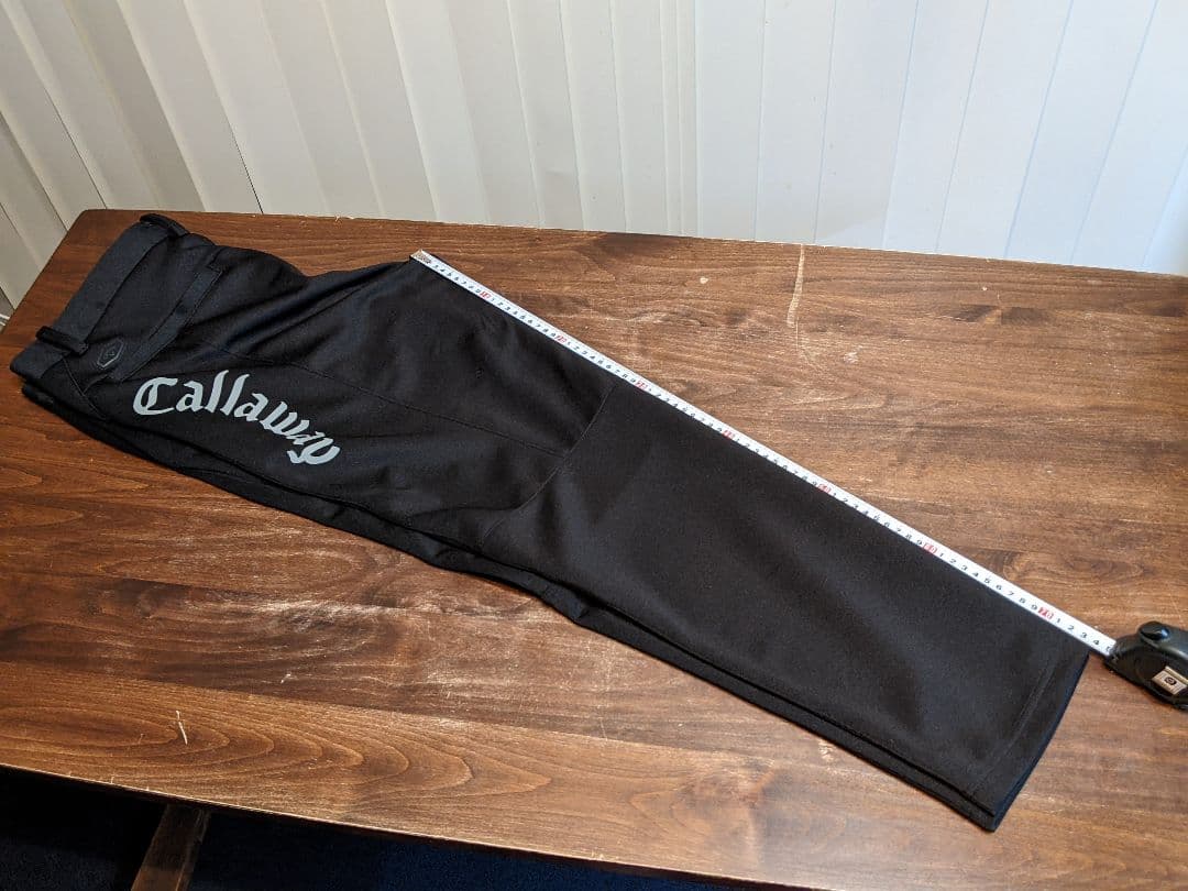 キャロウェイ　デカロゴ　ストレッチ　ロングパンツ　ダンボール　ジョガーパンツ