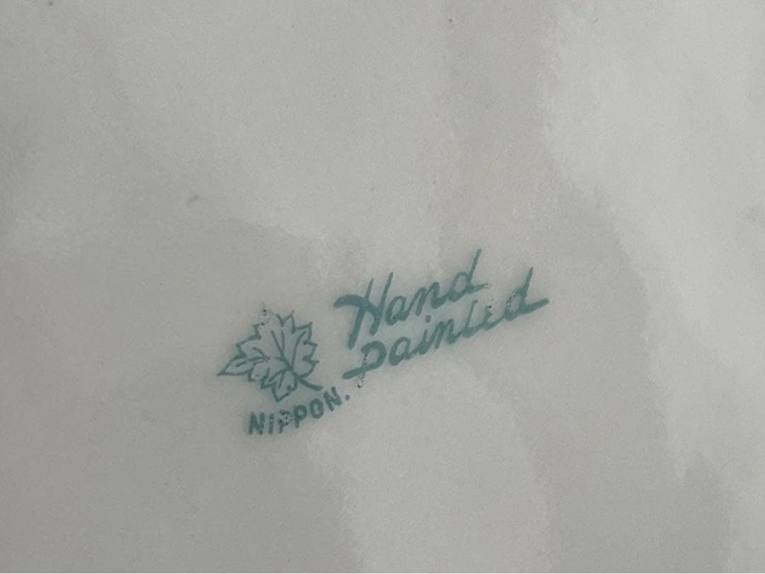 オールドノリタケ　ポピー文様　水注　花瓶　花入　フラワーベース　ヴィンテージ