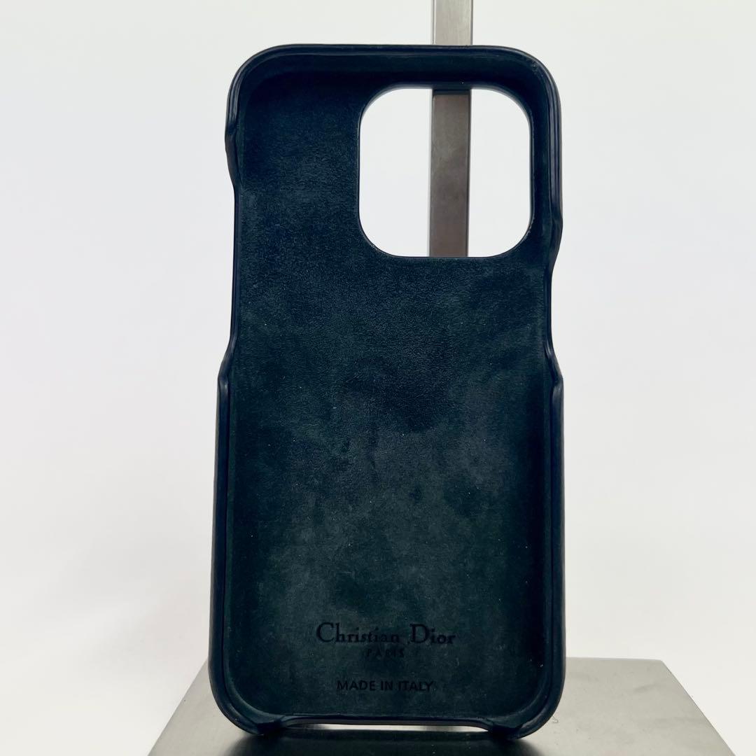 Dior クリスチャンディオール iPhoneケース14PRO オブリーク