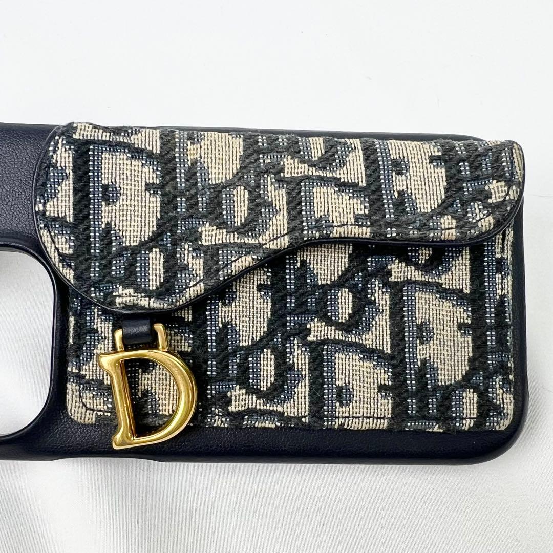 Dior クリスチャンディオール iPhoneケース14PRO オブリーク