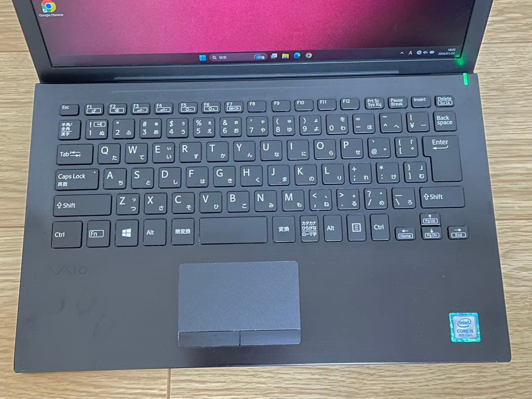 VAIO FHD液晶 Core i5-8250U 8GB SSD 256GB