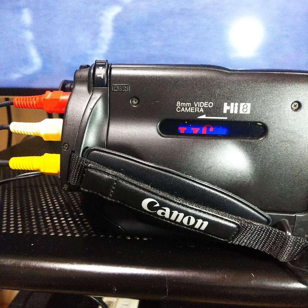 Canon Hi8 ビデオカメラ MB-J10 動作品