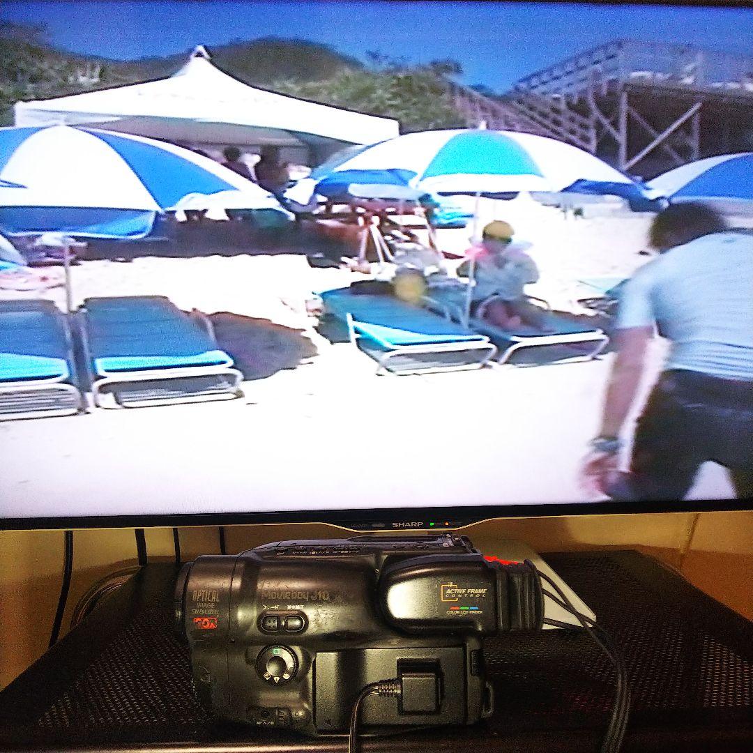 Canon Hi8 ビデオカメラ MB-J10 動作品