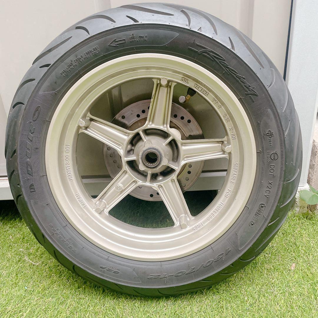 シグナス4型　タイヤホイール　前後セット