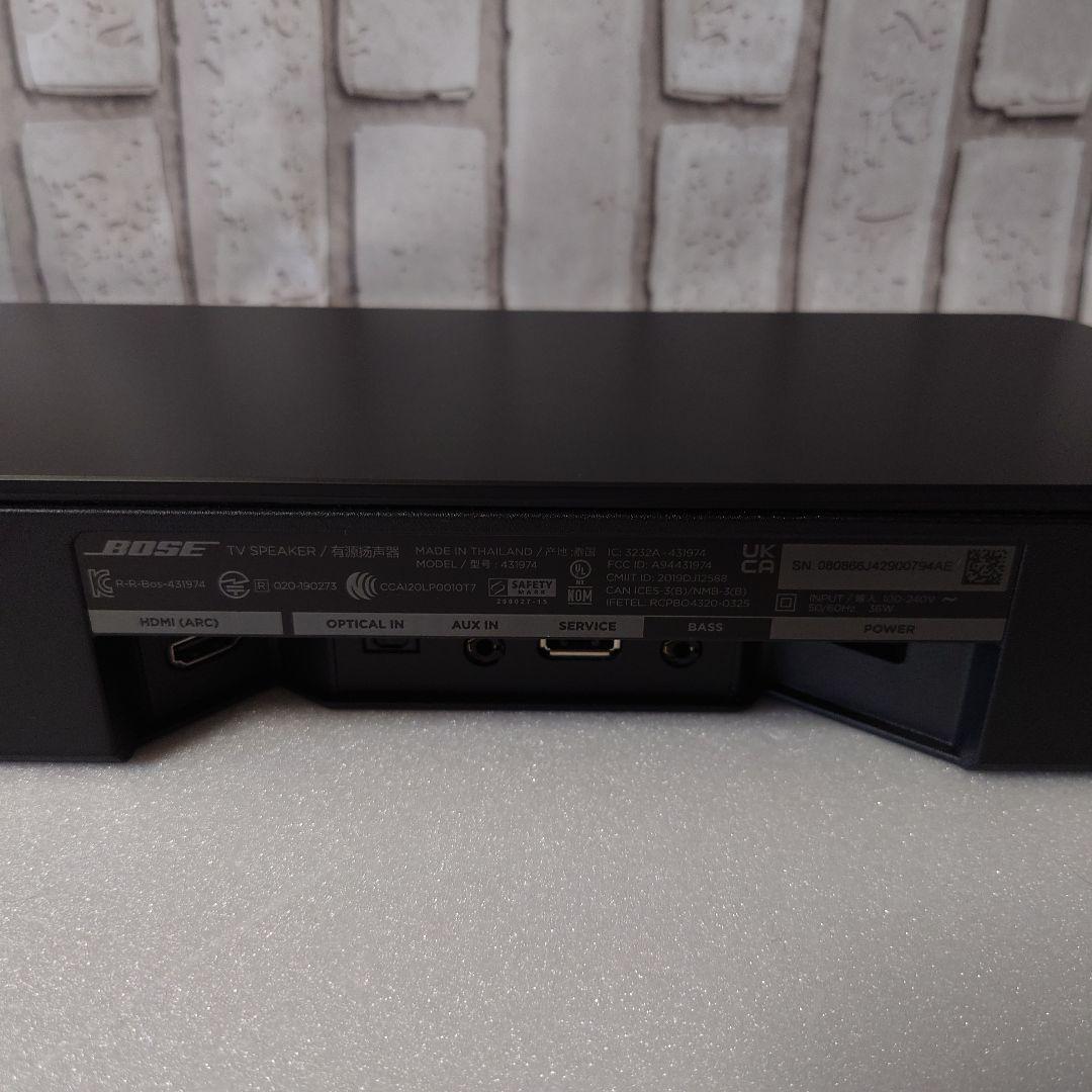 BOSE TV SPEAKER 付属品完備 美品 ボーズ テレビスピーカー