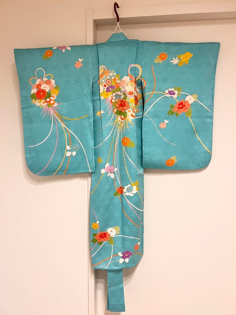 千總　七五三　三歳祝い着　子ども用着物　高級品