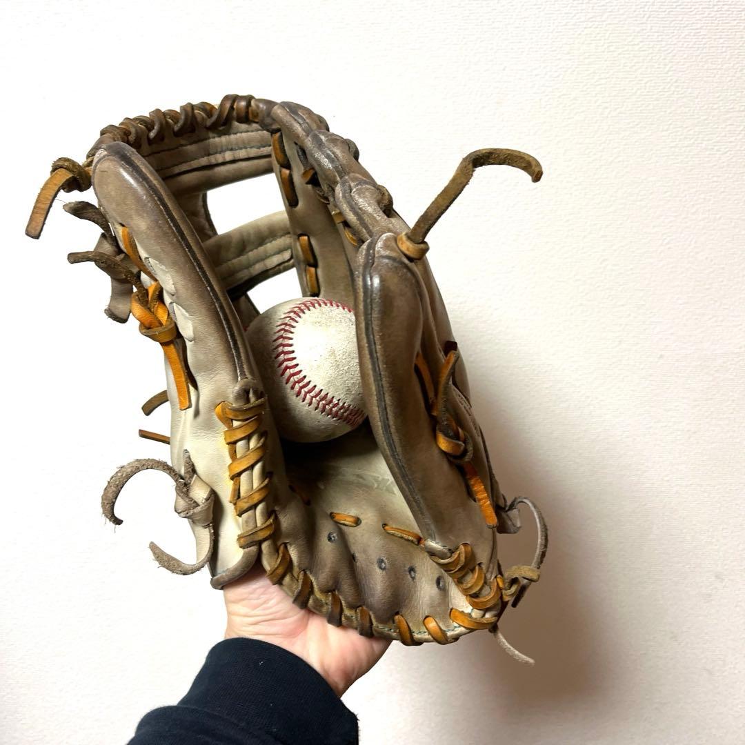 SSK 硬式 内野 野球 グローブ キャメル