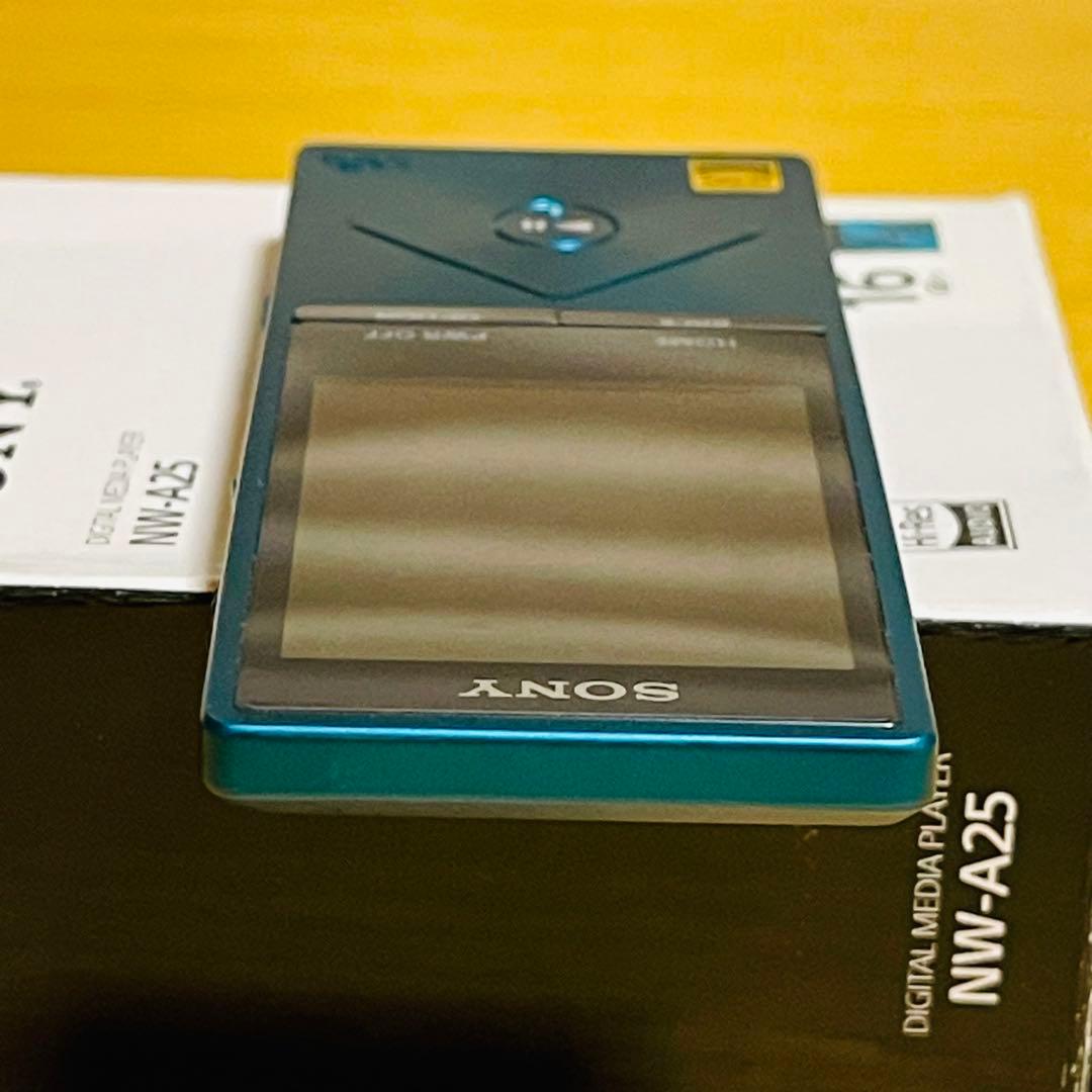 【美品】SONY NW-A25 16GB シリコンカバー・ノイキャンイヤホン付き