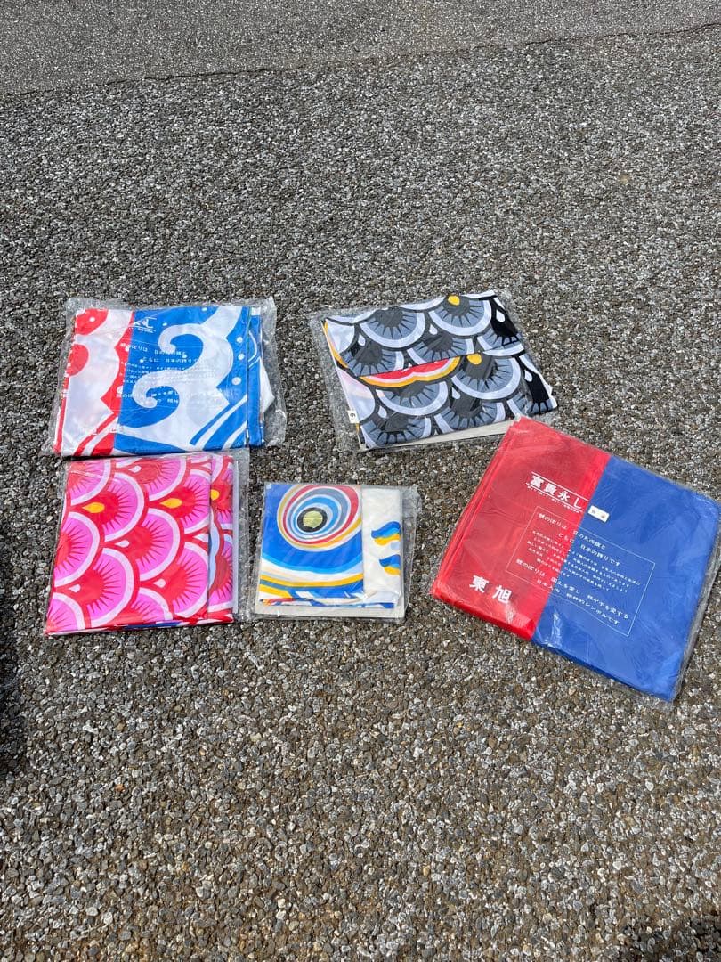 5m 鯉のぼり 3色セット