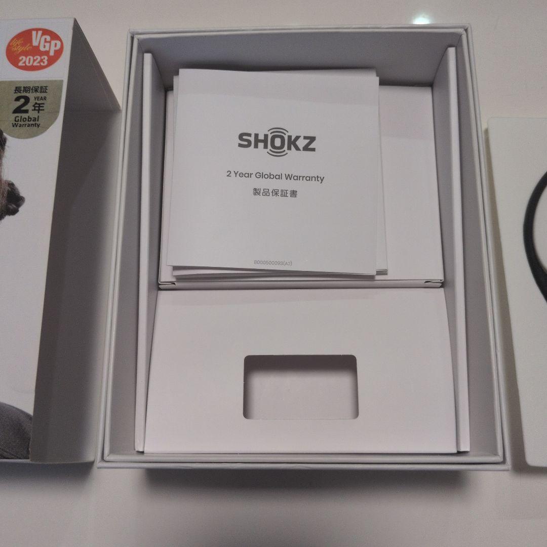 ショックス（Shokz） ワイヤレス骨伝導イヤホン