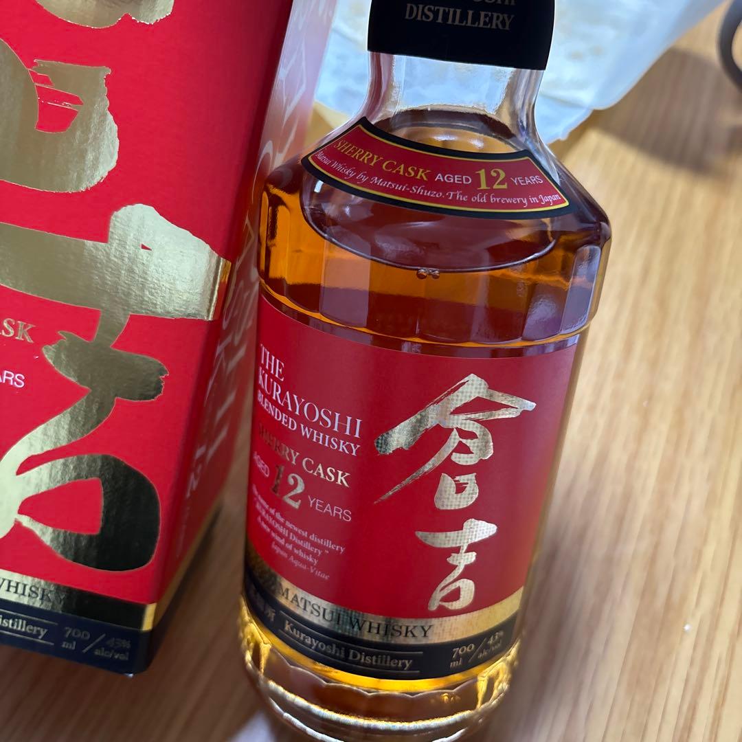 ウイスキー Matsui Kurayoshi 12 Years Sherry Cask