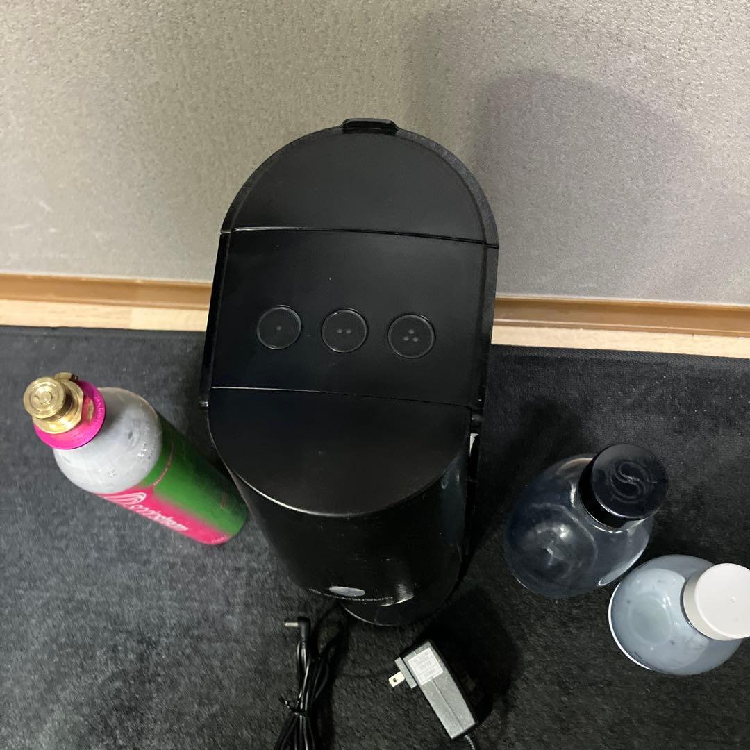 【ひろきん様】sodastream E-TERRA ブラック 炭酸水メーカー