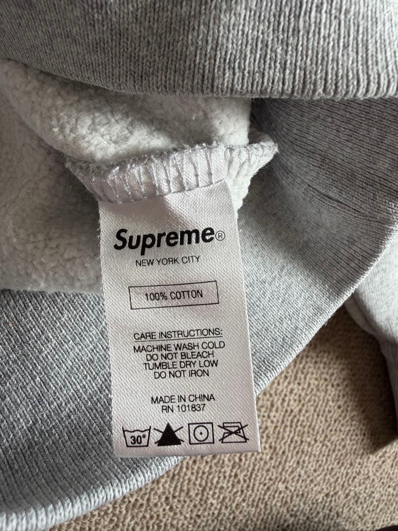 Supreme Big Arc Crewneck グレー スウェット