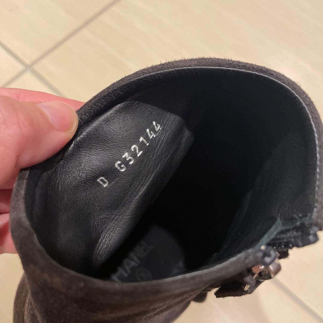 ちゃんみー　シャネル　CHANEL ショートブーツ　38.5