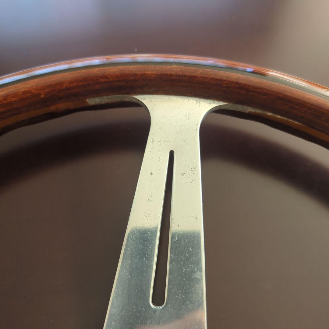 オマケ付き❗️当時物　ナルディ クラシック ウッド ステアリング　36cm