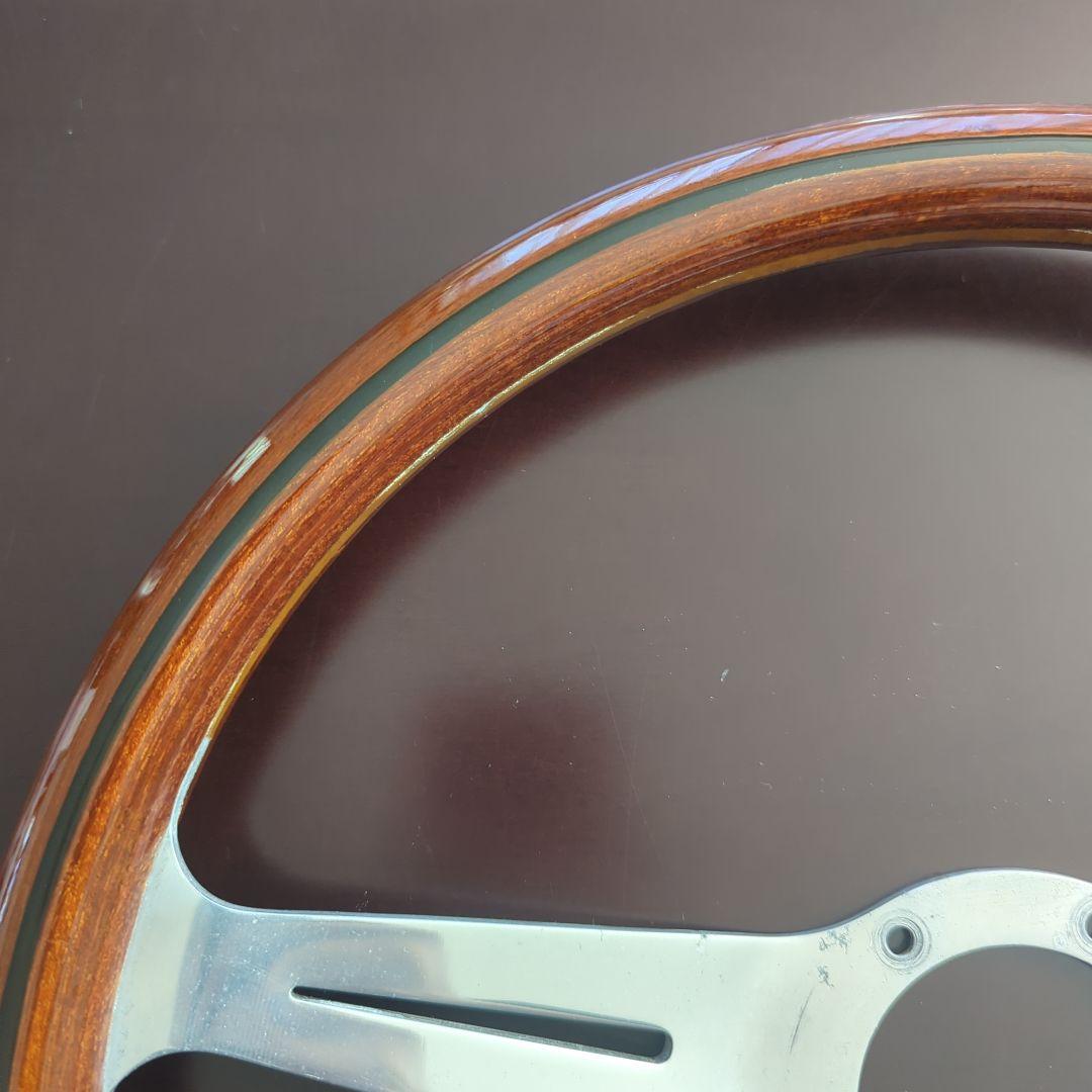 オマケ付き❗️当時物　ナルディ クラシック ウッド ステアリング　36cm