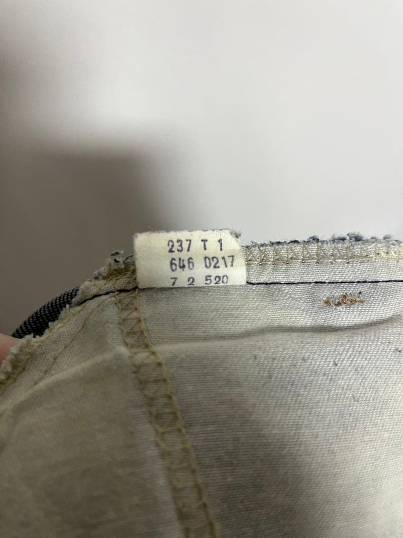 80’s Levi’s 646フレアデニム W34L34