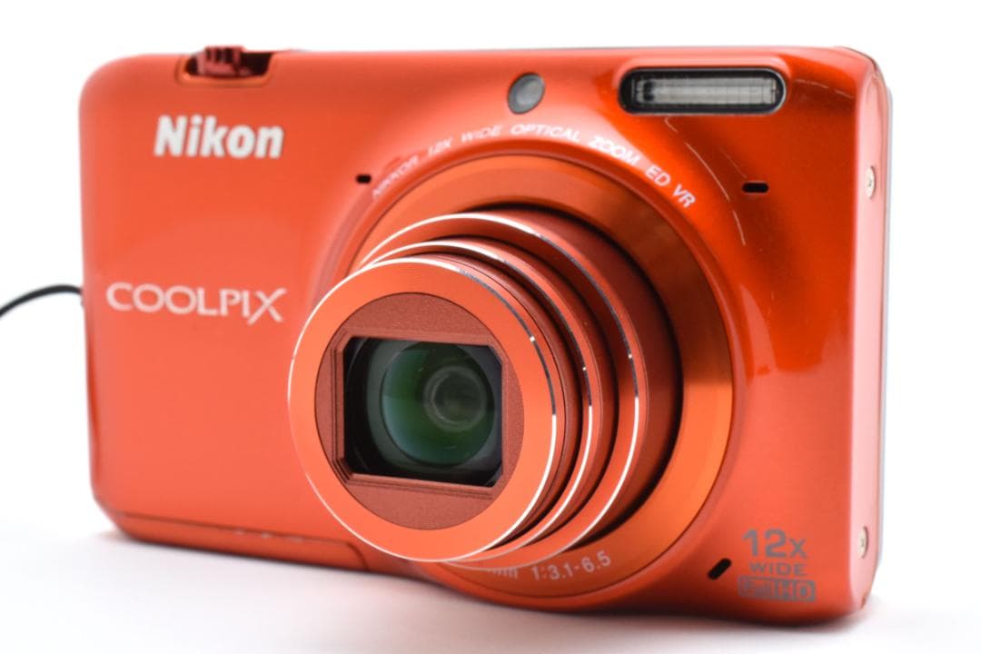 【極美品】Nikon COOLPIX S6500 オレンジ　動作確認済