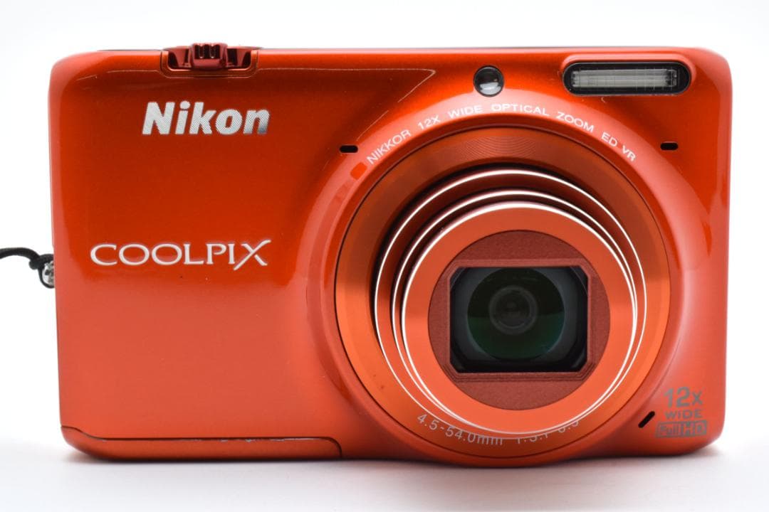 【極美品】Nikon COOLPIX S6500 オレンジ　動作確認済