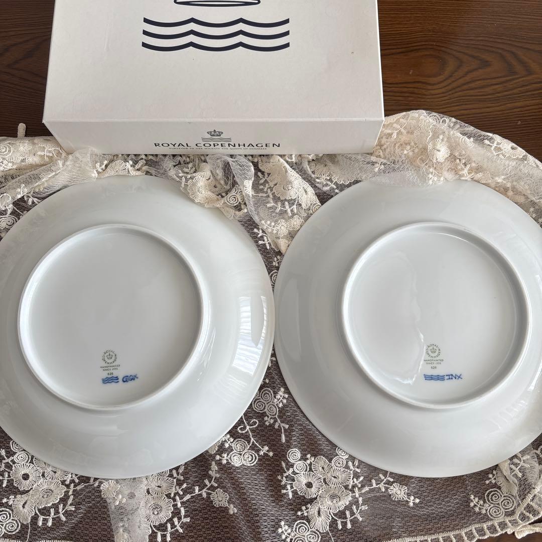 ロイヤル コペンハーゲン プレート2枚　1／20迄 ¥15000