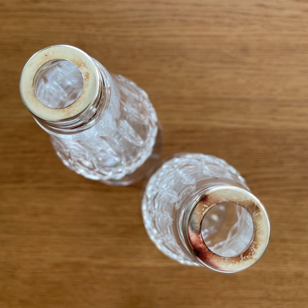 ウォーターフォード リスモア 脚付きソルト＆ペッパーシェイカーセット