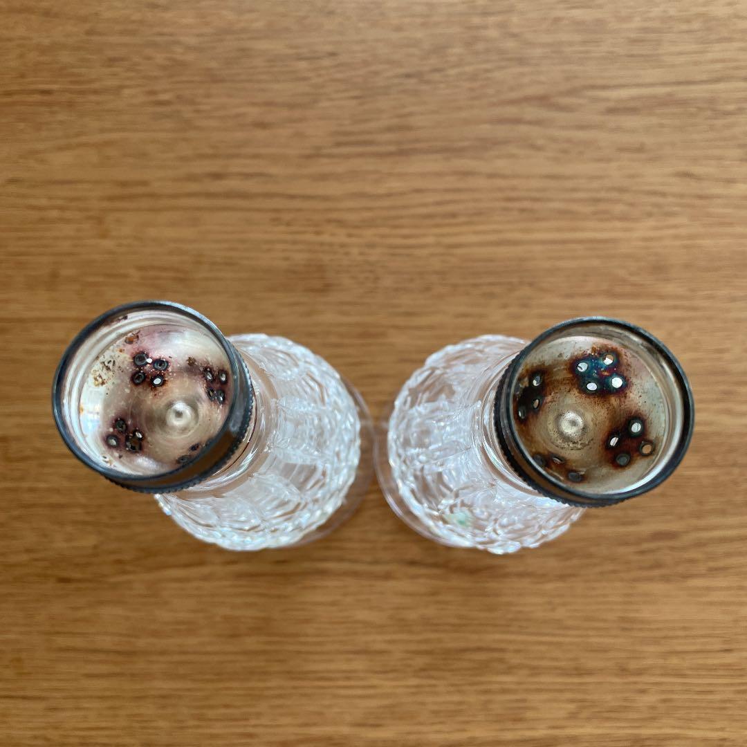 ウォーターフォード リスモア 脚付きソルト＆ペッパーシェイカーセット