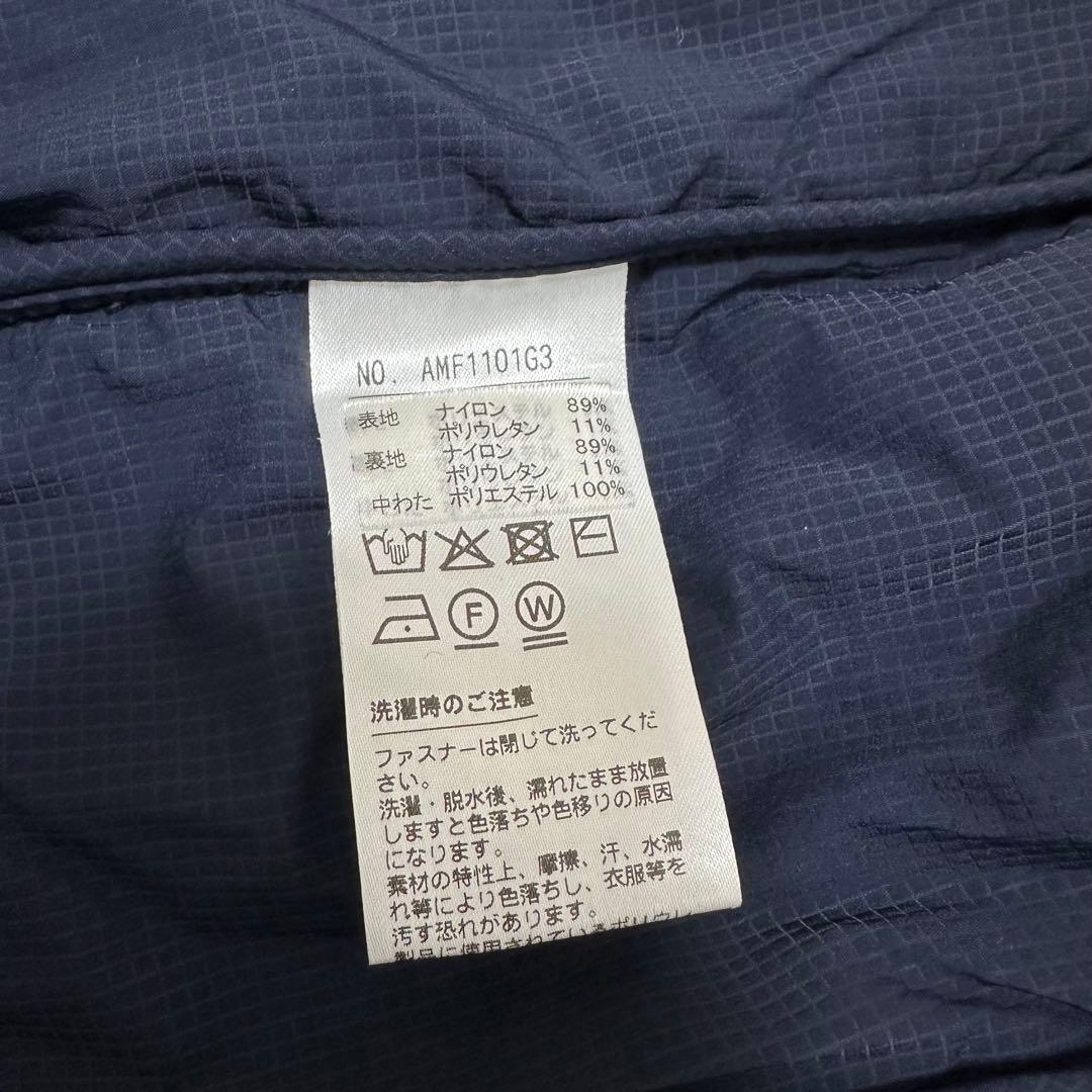 【超美品】and per se アンパスィネイビー ダウンジャケットサイズL L