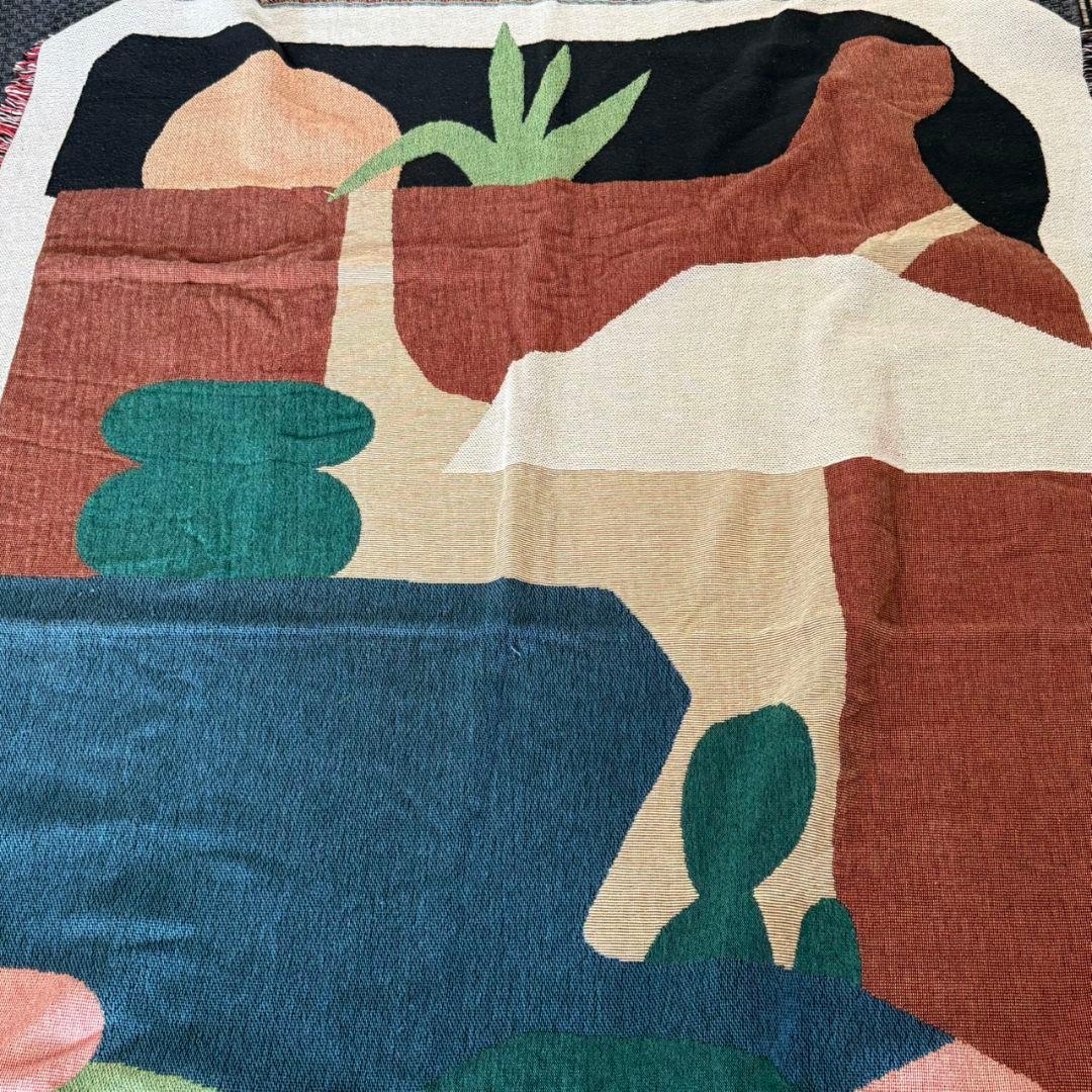 【スローダウンスタジオ】ブランケット MOTHER NATURE THROW