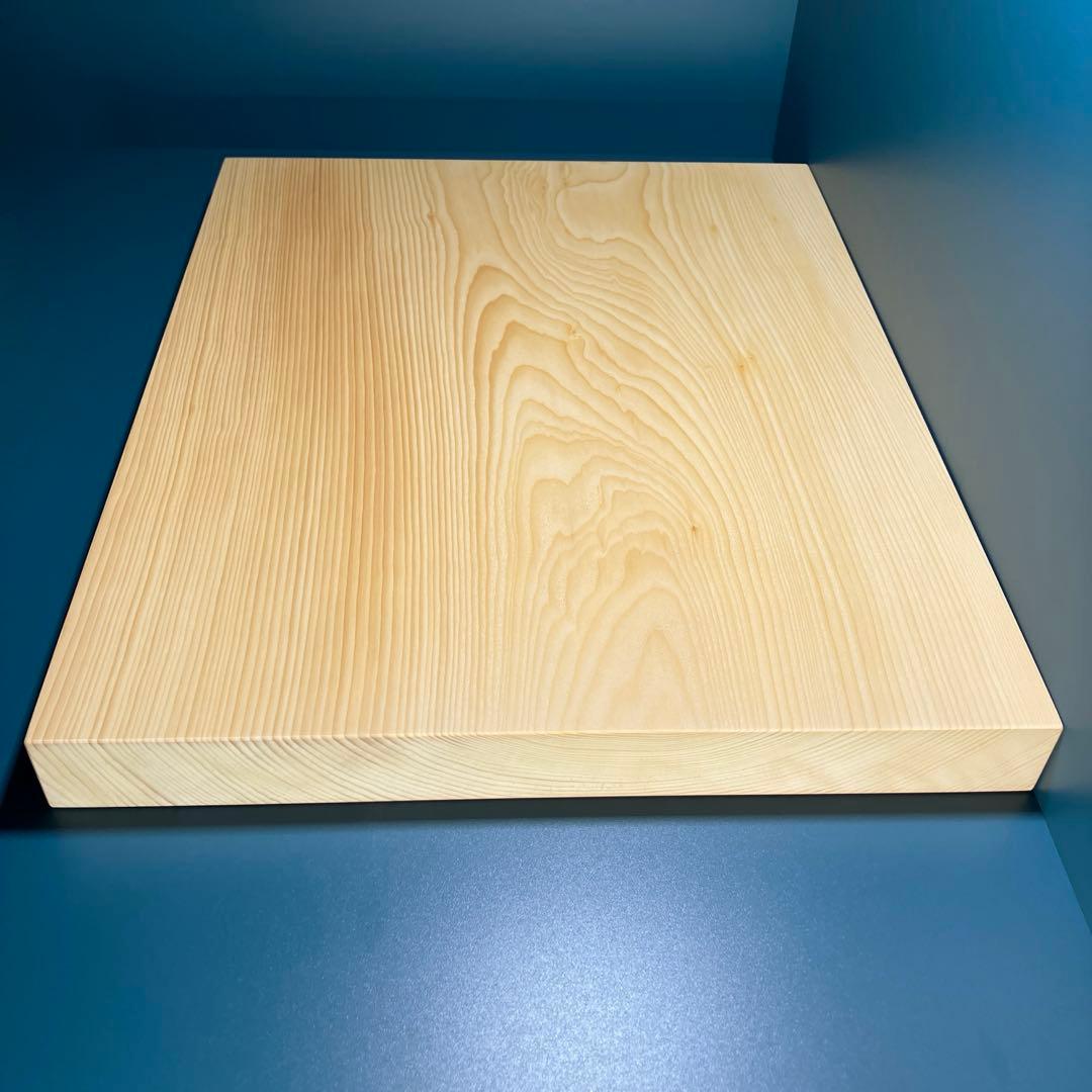 日向産　本榧　まな板　幅広サイズ　一枚板　木　新品　(D41)