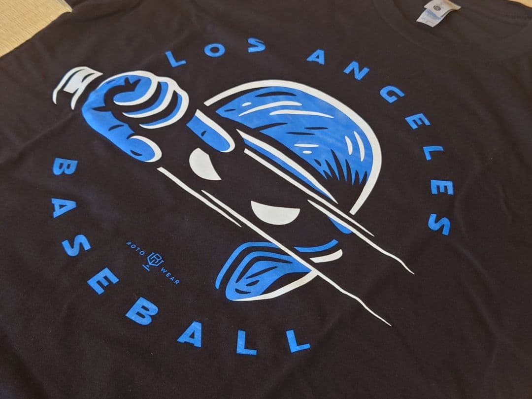 （正規品）大谷翔平 ROTOWEARデコルテポーズTシャツ ドジャース　Sサイズ