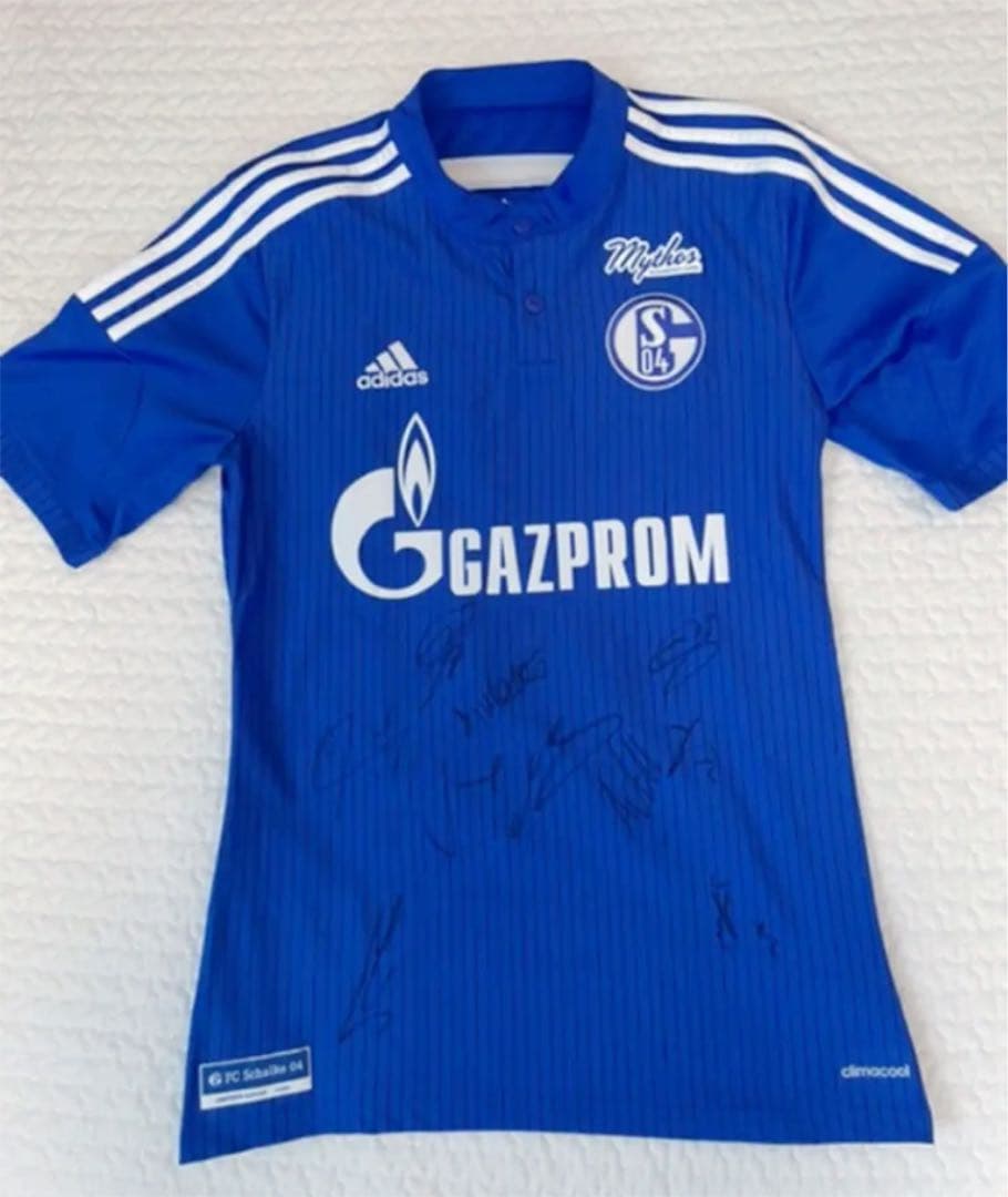 内田篤人 サイン入り ユニフォーム シャルケ fc schalke 04