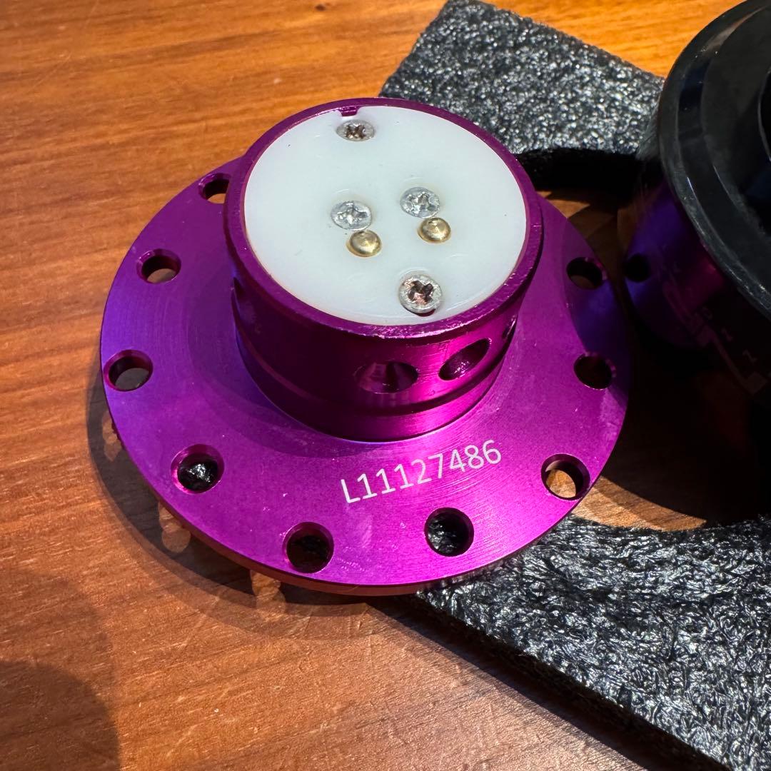 NRG クイックリリース　アメリカ製　初期モデル　正規品　紫色