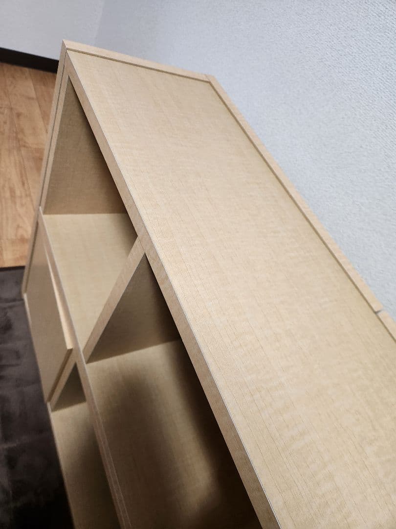 arne ディスプレイラック 伸縮 棚 | R+R-DX 90-2 木目