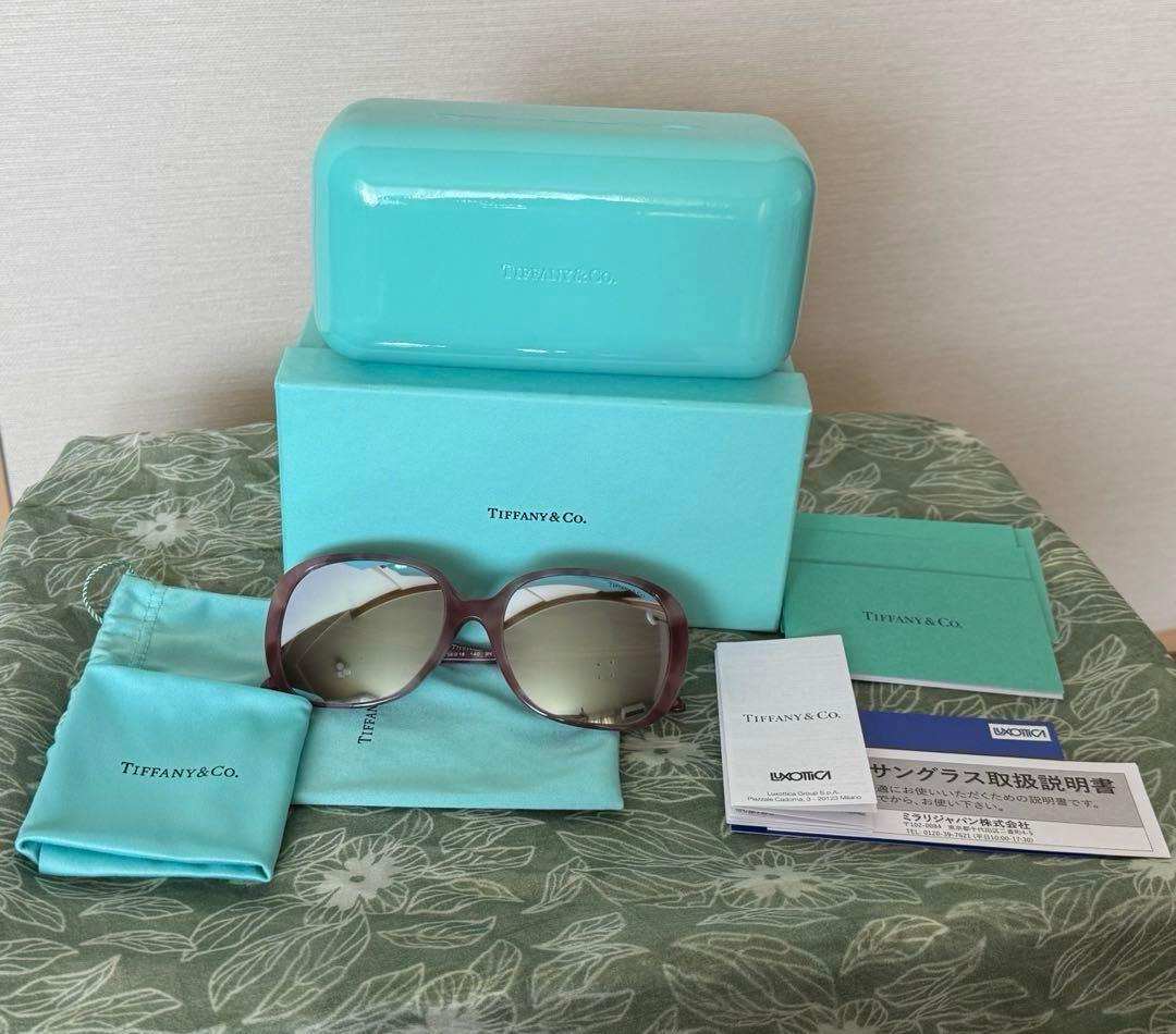 ⭐️12/5迄値下⭐️極美品Tiffany & Co. ラインストーンサングラス
