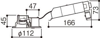 【新品】Panasonic ダウンライト LGDC 3104V LE1