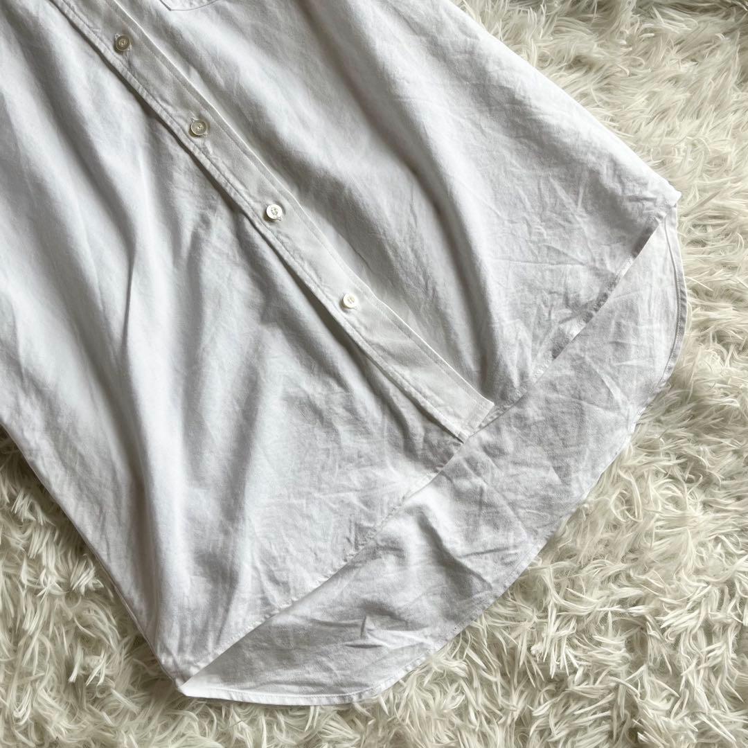 美品✨ セブンテン SVT 刺繍 オックスシャツ オーバーサイズ S ホワイト