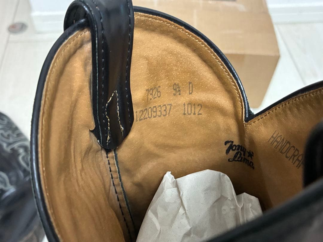 TONY LAMA トニーラマ　ウエスタンブーツ