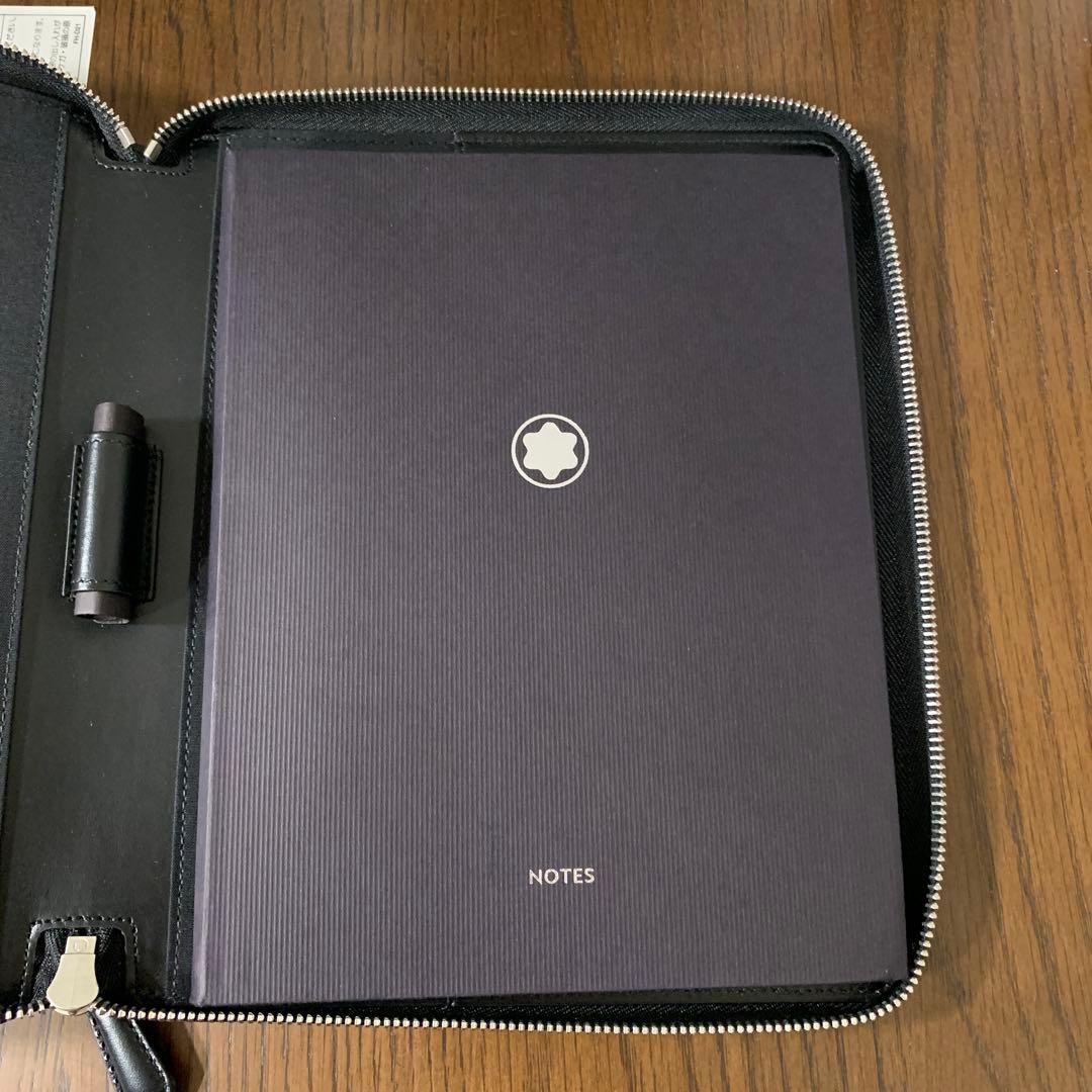 モンブラン ノートカバー（A5サイズ・ブラック）