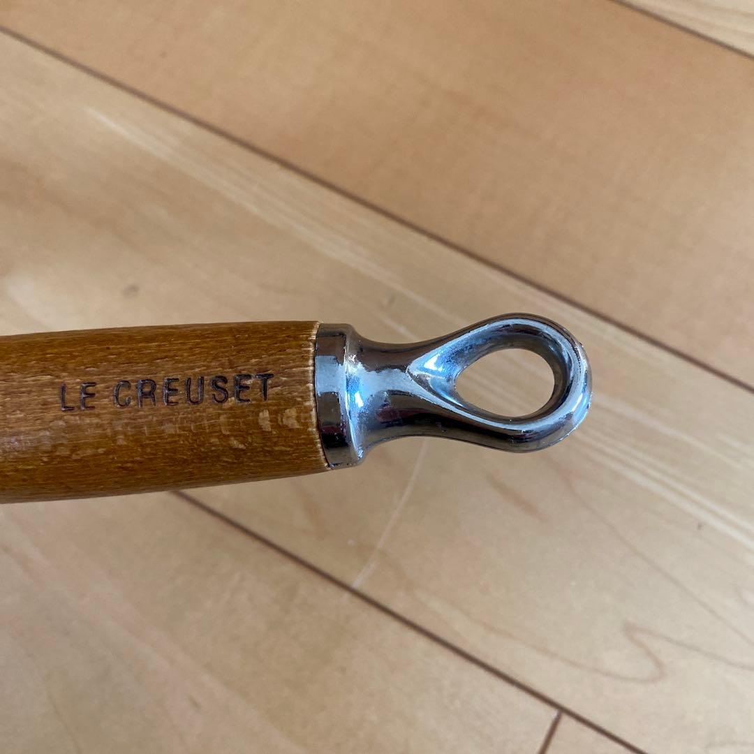 ル・クルーゼ 木製取手 フライパン28cm