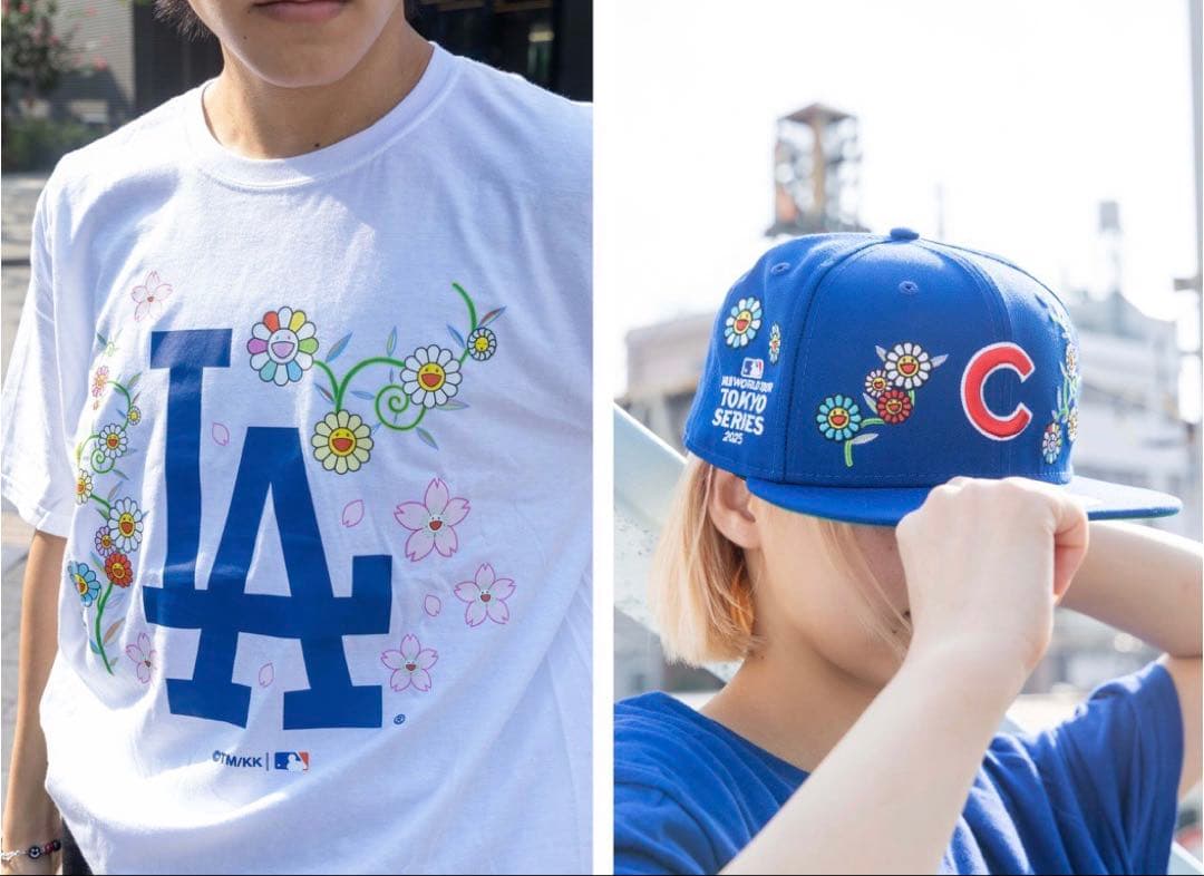 ドジャース×村上隆　コラボTシャツXL 日本未発売　完売品　新品未使用タグ付き